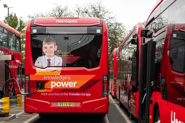 Tackling traffic congestion - Among the transport ideas being floated by Harrogate Town Plan Forum is a fleet of small electric hop on an off buses for the town. (Picture contributed)