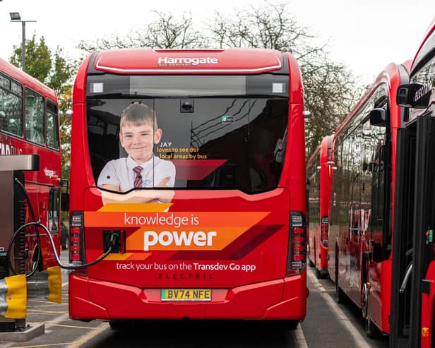 Tackling traffic congestion - Among the transport ideas being floated by Harrogate Town Plan Forum is a fleet of small electric hop on an off buses for the town. (Picture contributed)