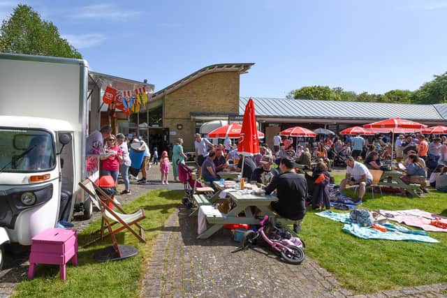 Henshaws Arts & Crafts Centre is located on the route of the iconic Knaresborough Bed Race, so spectators can watch the dressed bed teams parade from the gates then come back inside the Centre to enjoy local musicians, food and drinks.
