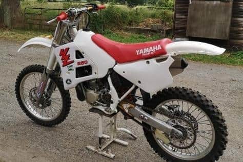 Police are asking people to keep an eye out for a motorcyle that was stolen in Harrogate over the weekend