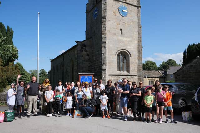 Memorable event - The fun day for 30 refugees and asylum seekers was supported by Impulse Decisions of Harrogate.