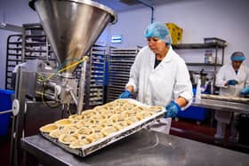Pictured: Yorkshire Homemade Pies in production.
