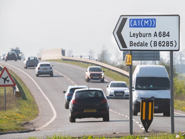 Maintenance work for Bedale bypass - The £34.5 million pound bypass is used by more than 7,000 vehicles a day and has been hailed a success.