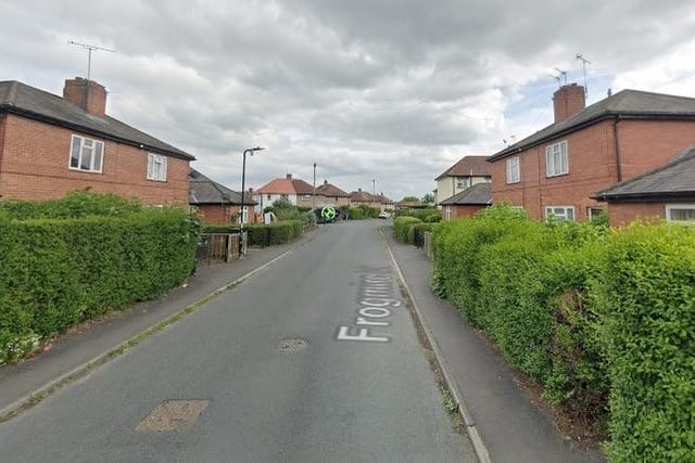 There were four anti-social behaviour related crimes recorded on or near Frogmire Drive in January 2023