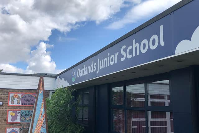Pupils safety boost - Oatlands Junior School in Harrogate, where North Yorkshire’s first School Streets initiative will be trialled. (Picture North Yorkshire Council)