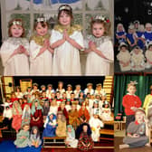 We take a look at 19 photos looking back at Christmas nativity plays at schools across the Harrogate district over the years