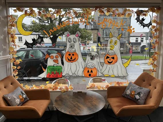 The Dogs Bakery & Cafe has done such an incredible job in celebrating Halloween some have hailed it the best in Harrogate.