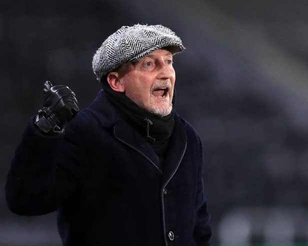 Ian Holloway, manager of Grimsby Town. (Photo by George Wood/Getty Images)