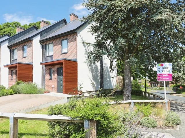 This two bedroom and one bathroom terraced house is for sale with William H Brown for £295,000
