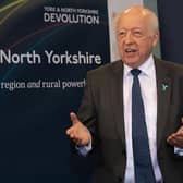 North Yorkshire County Council leader Carl Les described the investment zones plan as an 'exciting and welcome initiative'
