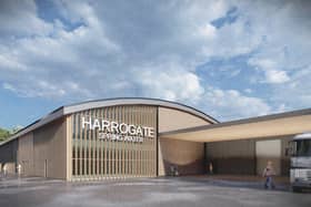 Artist's impression of new factory - Harrogate Spring Water has unveiled its latest vision for the future of its operations off Harlow Moor Road. (Picture contributed)