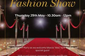Fundraising fashion show details