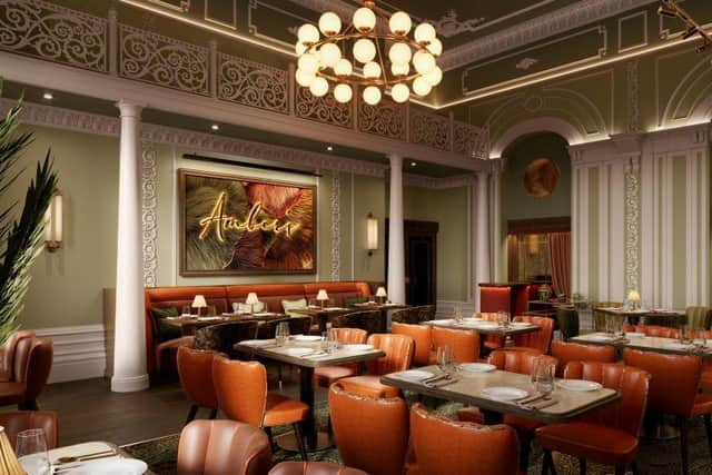 The interior design at Amber's restaurant at the Cedar Court Hotel in Harrogate is being orchestrated by award-winning interior design practice, Studio Two. (Picture contributed)