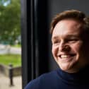 Born in Leeds and brought up in Harrogate,  the Cuore Chamber Orchestra's artistic director William Dutton conducted with a mix of relaxed confidence, easy charm and energetic enthusiasm.  (Picture contributed)