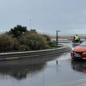 Destruction of Storm Debi as Police urge caution to Yorkshire Dales