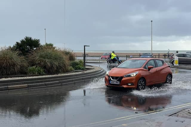 Destruction of Storm Debi as Police urge caution to Yorkshire Dales