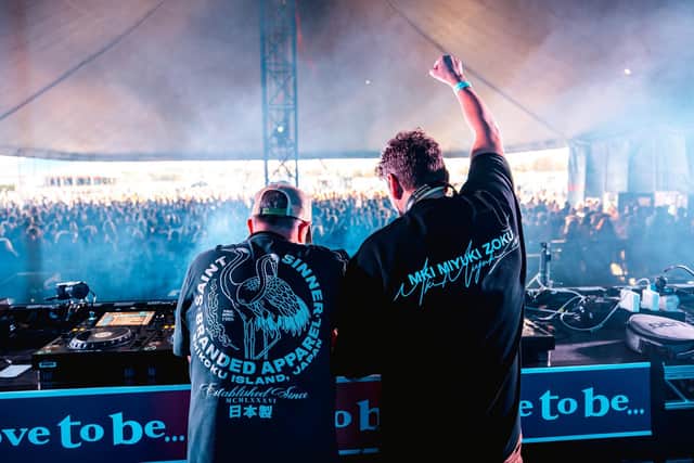 DJ heaven in Harrogate - A classic moment from the main stage on the Stray at Love to Be... Festival 2026. (Picture Marc Dennis)