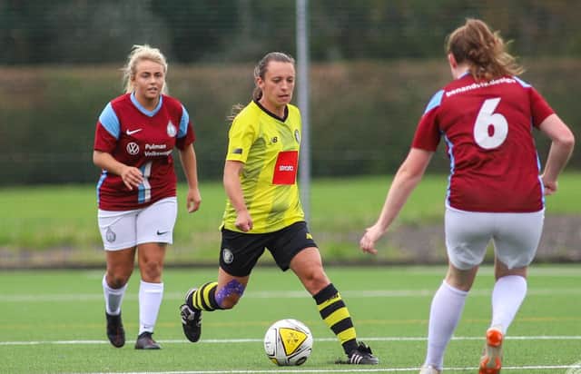 Harrogate Town Women are in North East Regional Women's Football League Premier Division action at Wetherby Road this weekend. They host Chester-le-Street in a 3.15pm kick-off. Picture: Matt Kirkham