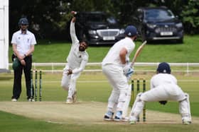 Sri Lankan spinner Ishan Abeysekara bagged five wickets to help Harrogate CC's 1st XI get the better of Sessay. Picture: Gerard Binks  Picture Gerard Binks