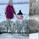 We take a look at 25 fantastic photos of today’s snow across the district sent in by Harrogate Advertiser readers