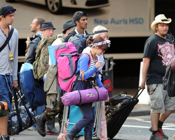 Flashback to a previous Leeds Festival as music fans set off for Bramham Park. ( Picture National World/Simon Hulme)