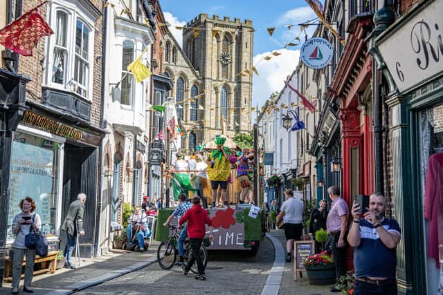 Ripon's high street enters a new era as trade expands and grows during a record 64% rise in footfall.