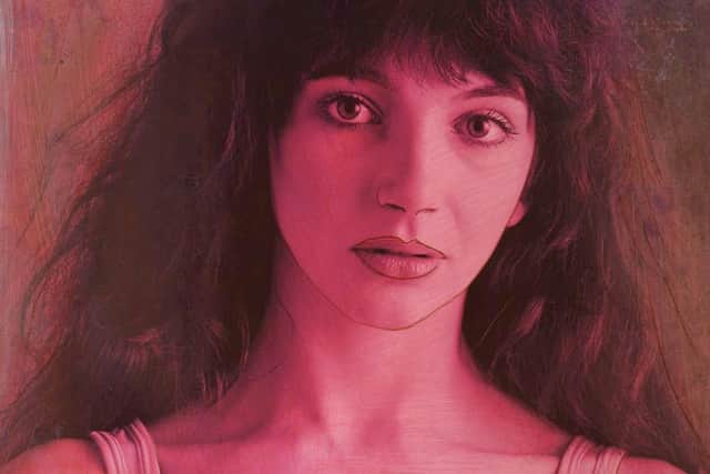 Coming to Harrogate - Part of a Kate Bush collaboration by photograher Gered Mankowitz and artist Christian Furr.