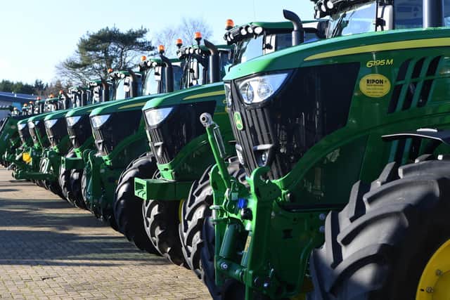 Ripon Farm Services will be selling 55 tractors at the auction