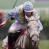 Diesel D'Allier on the charge at Cheltenham Racecourse. Picture: Alan Crowhurst/Getty Images