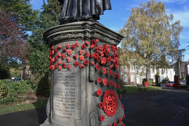 The Poppy Project will be covering the city centres buildings in a variety of places in the Ripon's centre.