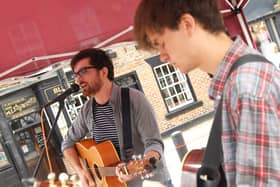 Live acoustic music at Roosters Taproom in Harrogate this Sunday afternoon with Rufus Beckett, left, Joe Garner and Jake Pattinson. (1708122AM5)