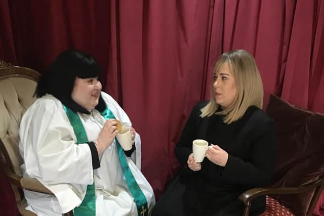 Knaresborough Players' new production of Vicar of Dibley will feature Geraldine Granger played by Beth Martin and Alice Tinker played by Katie Pickering.
