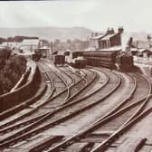 Shining a light on Dales past - A histotoric photograph from Nidderdale Museum of Pateley Bridge's railway heyday when it was the ‘Crewe Junction’ of the North. (Picture contributed)