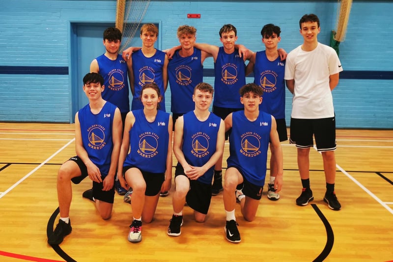 St Aidan's Church of England High School - Year 11 Boys Basketball team