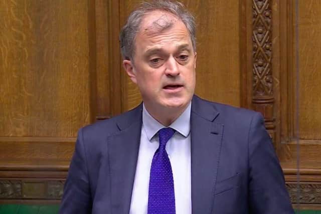 Julian Smith MP speaking during a Commons statement on Child Sexual Abuse