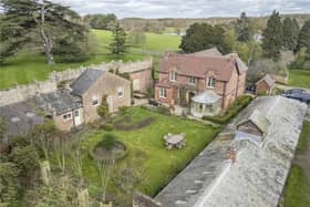An overview of the property in its beautiful surroundings.