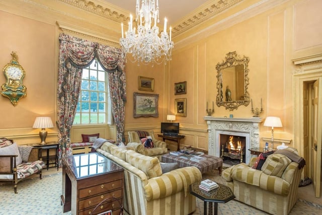 Living spaces are both cosy and open plan, with ornate period features dating back to the 18th century.