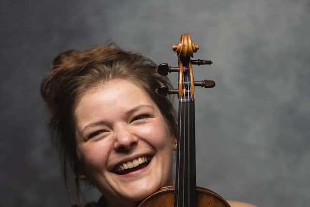 Violinist Maja Horvat is set to perform with 2023 guest curator pianist Robin Green at this year's Summer Festival courtesy of Harrogate International Festivals.