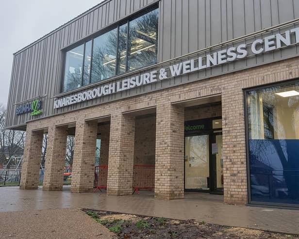 Boost to Harrogate district -  The £17.5 million health and wellness centre in Knaresborough will officially open to the public on Monday next week. (Picture contributed)