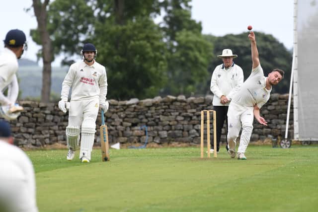 Jacob Procter bagged a couple of wickets for Goldsborough.