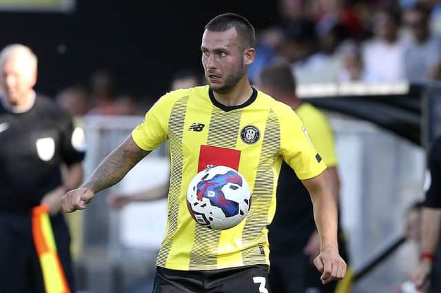Joe Mattock joined Harrogate Town during the summer transfer window following seven seasons with Rotherham United. Picture: Craig Galloway/Harrogate Town AFC