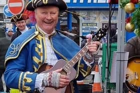 Andrew Richards, the Knaresborough Town Crier