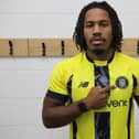 Zico Asare has signed for Harrogate Town for an undisclosed fee. Picture: Harrogate Town AFC