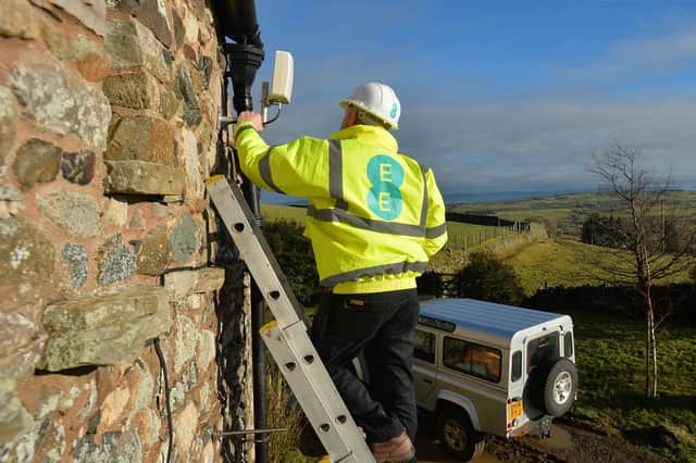 EE says it has made upgrades to 4G connectivity in rural parts of the Harrogate district over the last 12 months.