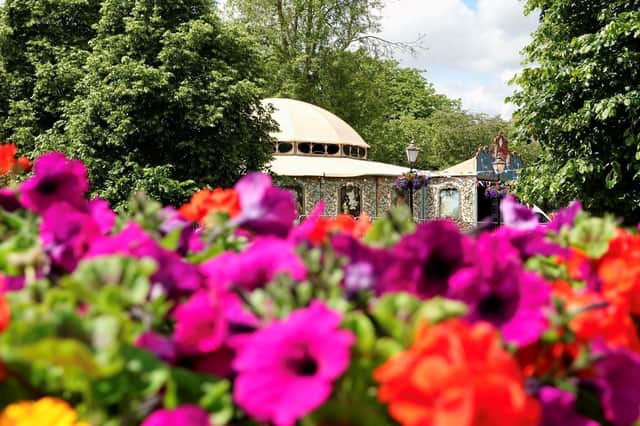 The lavishly decorated Spiegeltent, which will be resurrected in Crescent Gardens in Harrogate