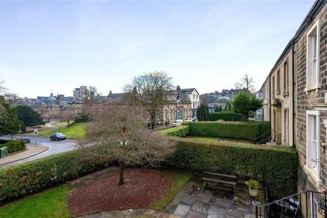 An overview of the property's location in the centre of Harrogate.