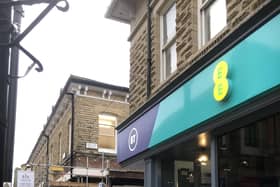 Harrogate shops redevelopment - A reader's theory is that EE mobile phone shop, which is located at 4 Cambridge Street, will be moving into the much bigger converted shop opposite from where they are now. (Picture contributed)