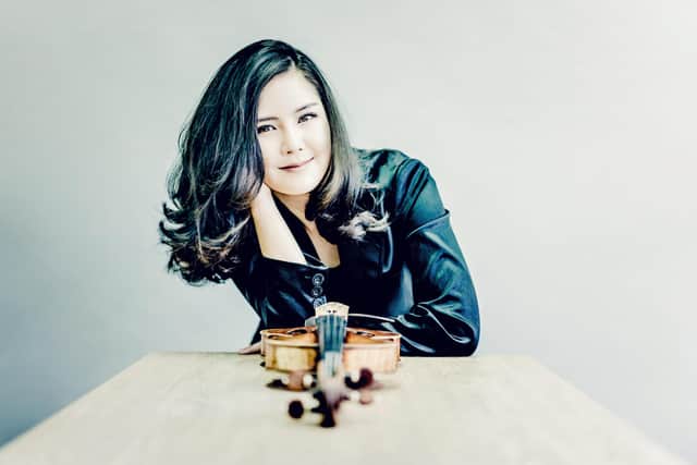 Coming to Harrogate - Brilliant violinist Hyeyoon Park is part of a world class line-up to mark the 30th anniversary year of Harrogate International Sunday Series. (Picture contributed)