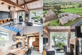 This stunning barn conversion is for sale at the guide price of £1,350,000 with Strutt & Parker - Harrogate.