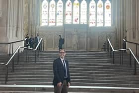 Recently-elected Harrogate and Knaresborough Liberal Democrat MP Tom Gordon made his first intervention in the House of Commons on Thursday. (Picture contributed)